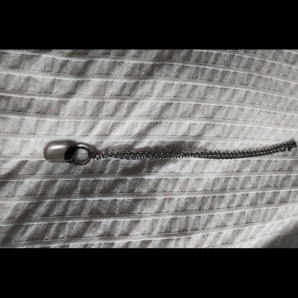 Quartz necklace beautiful crystal chain is not 925. Crystal is real. - Picture 8 of 9